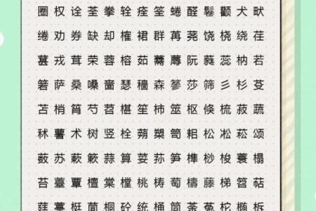 五行颠覆解读：木属性字性格揭秘，反而能助你逆袭人生格局